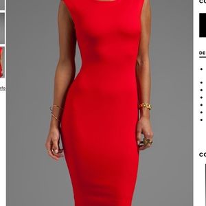 Bailey44 Red Knee-length Pencil Dress | Size S